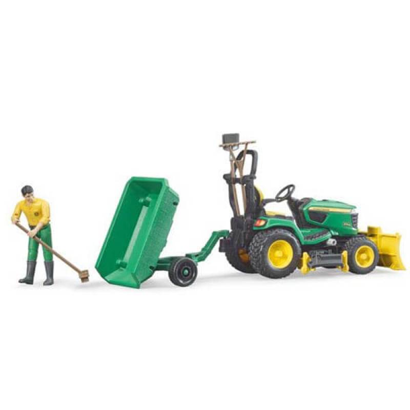 Bruder Traktor John Deer sa prednjim čistačem 621049 