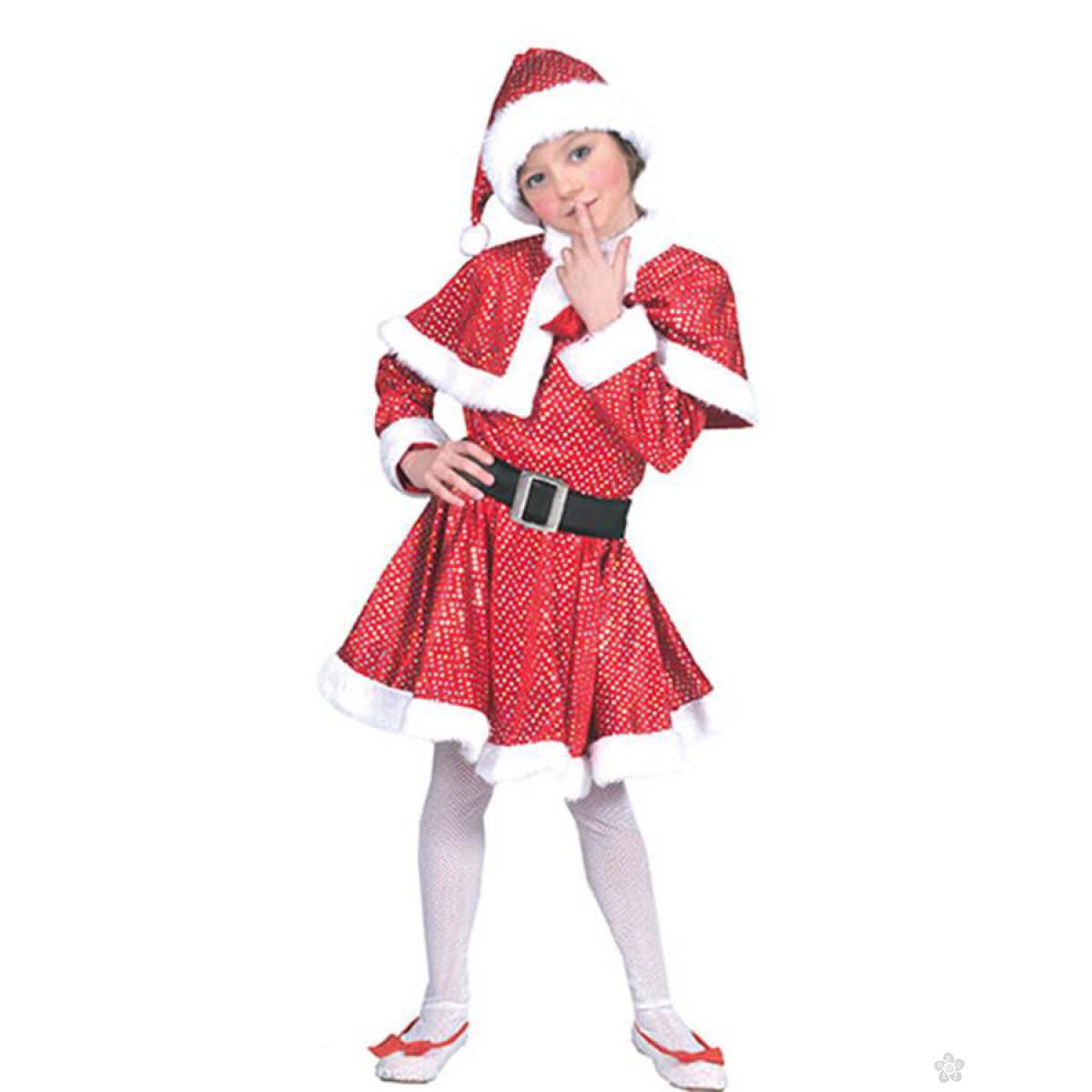 Dečiji kostim Baba Mrazica, kostim Deda Mraza za devojčice | Dečji sajt
