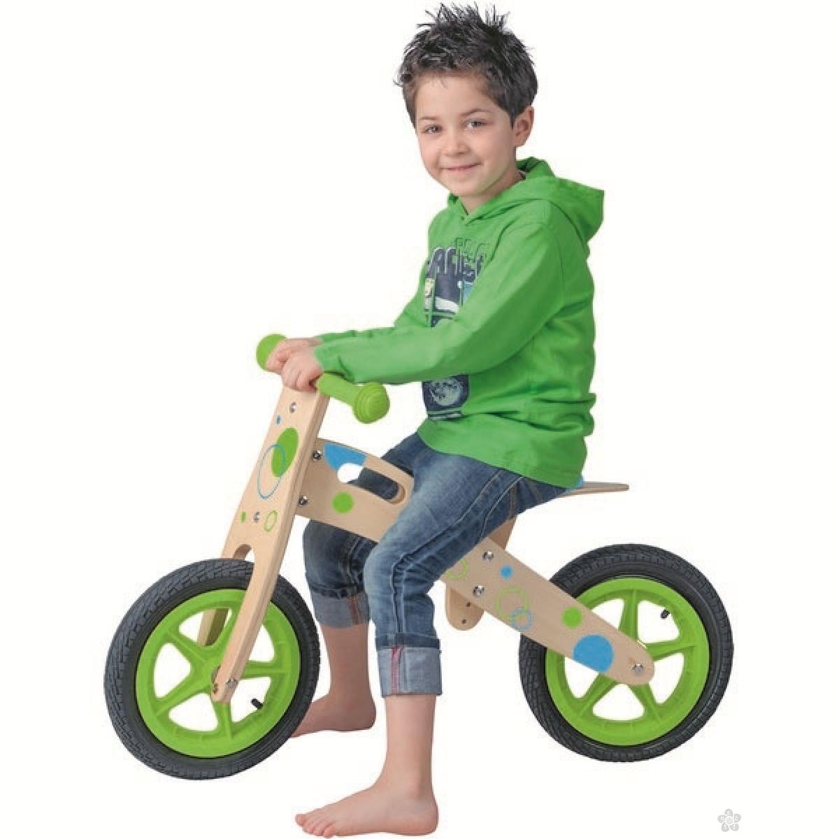 Balans bicikl drveni, model 91189 | Dečji sajt